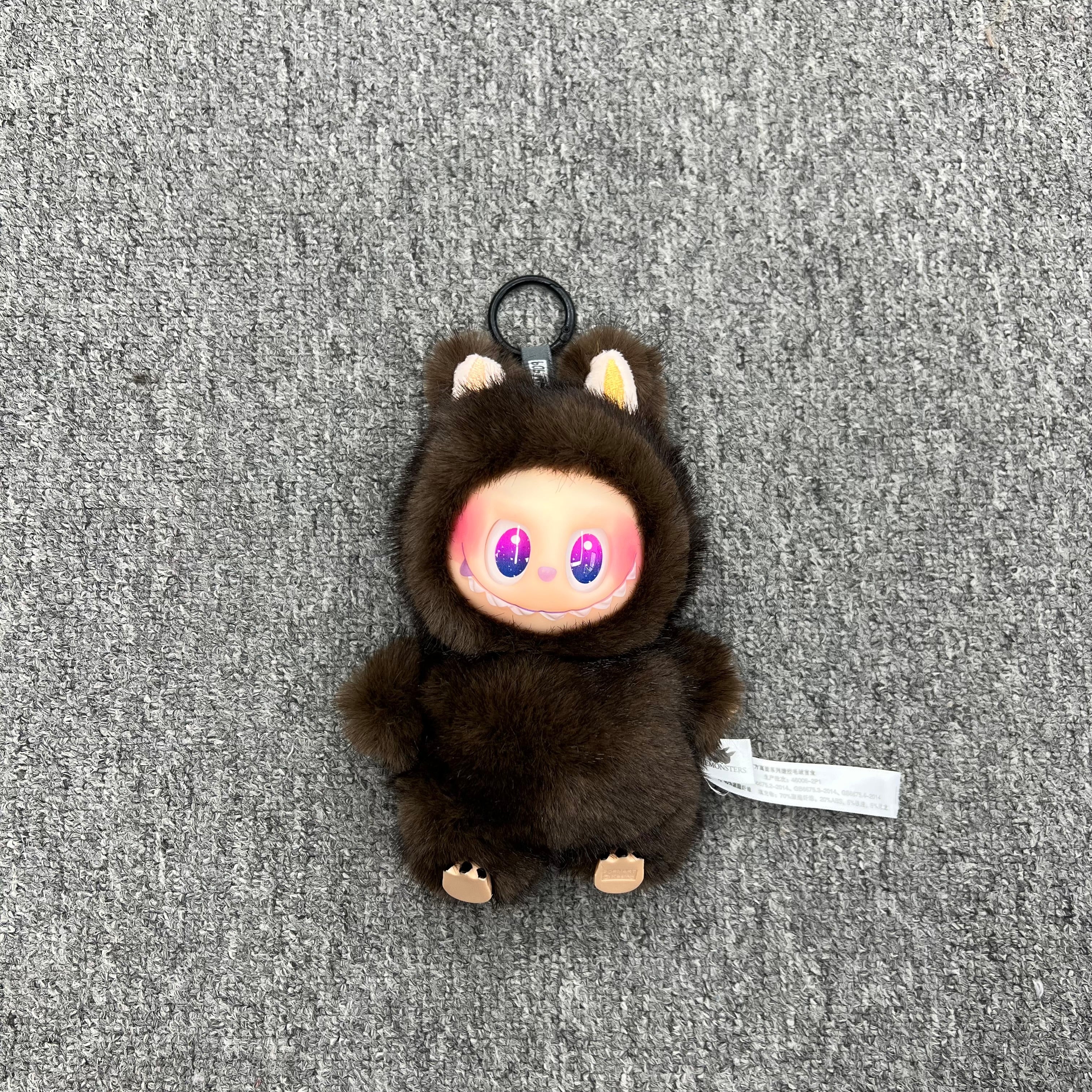 Cute Labubu keychain High quality labubu plush toys V1V2V3 Labubu toys - Janefur