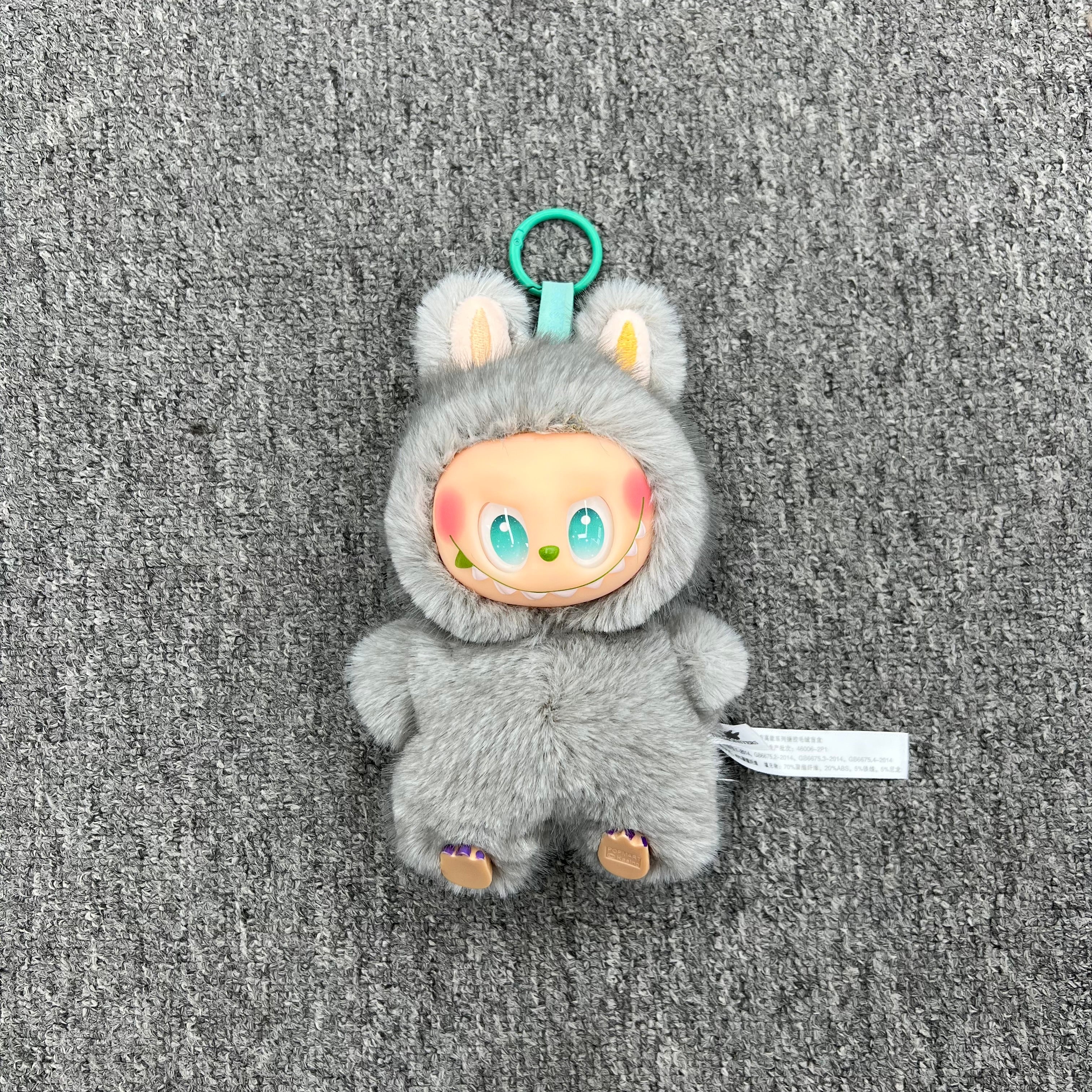 Cute Labubu keychain High quality labubu plush toys V1V2V3 Labubu toys - Janefur