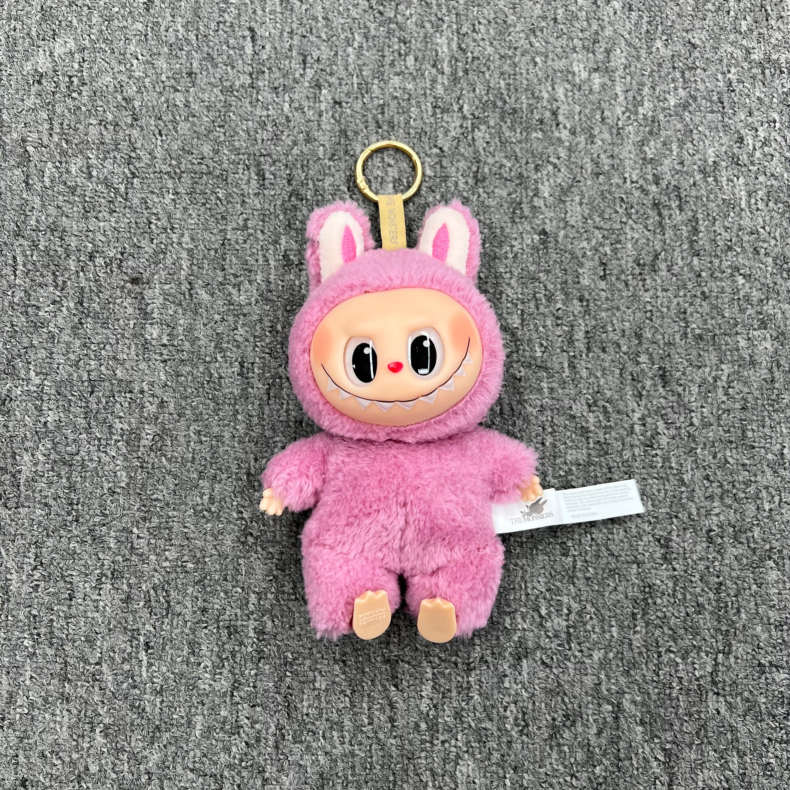 The eco-wool labubu keychain Cute high quality V1V2V3 labubu plush toys - Janefur