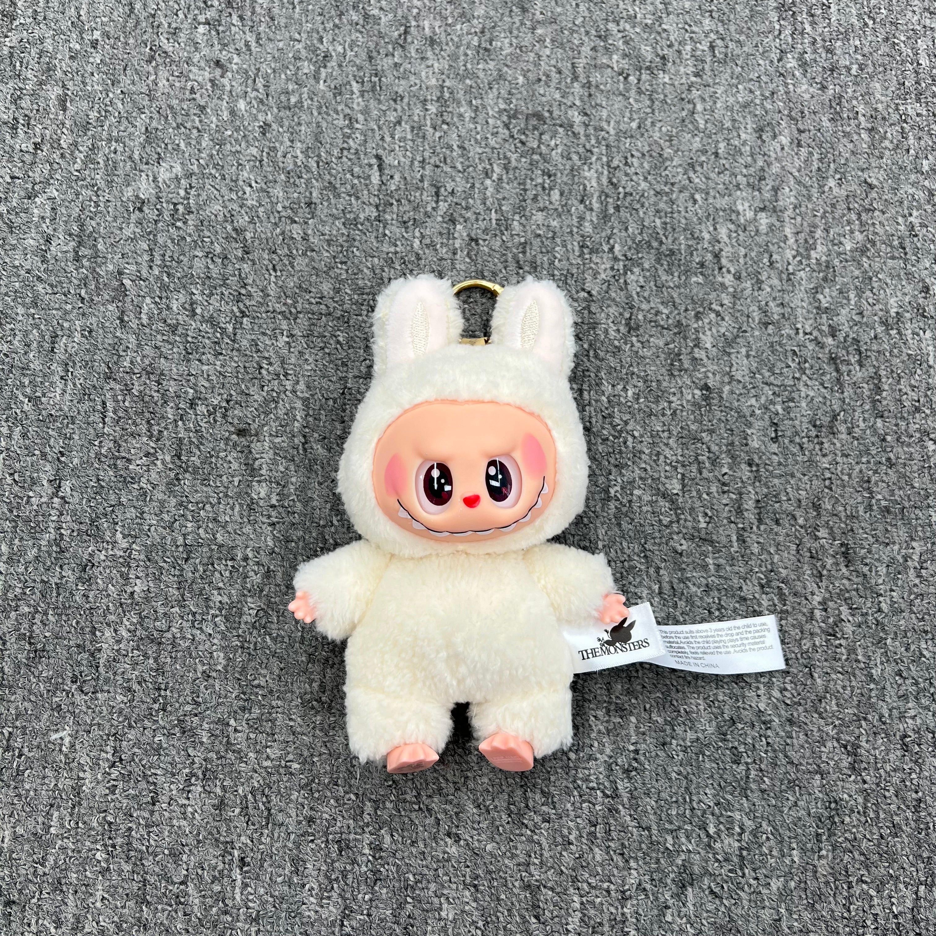 The eco-wool labubu keychain Cute high quality V1V2V3 labubu plush toys - Janefur