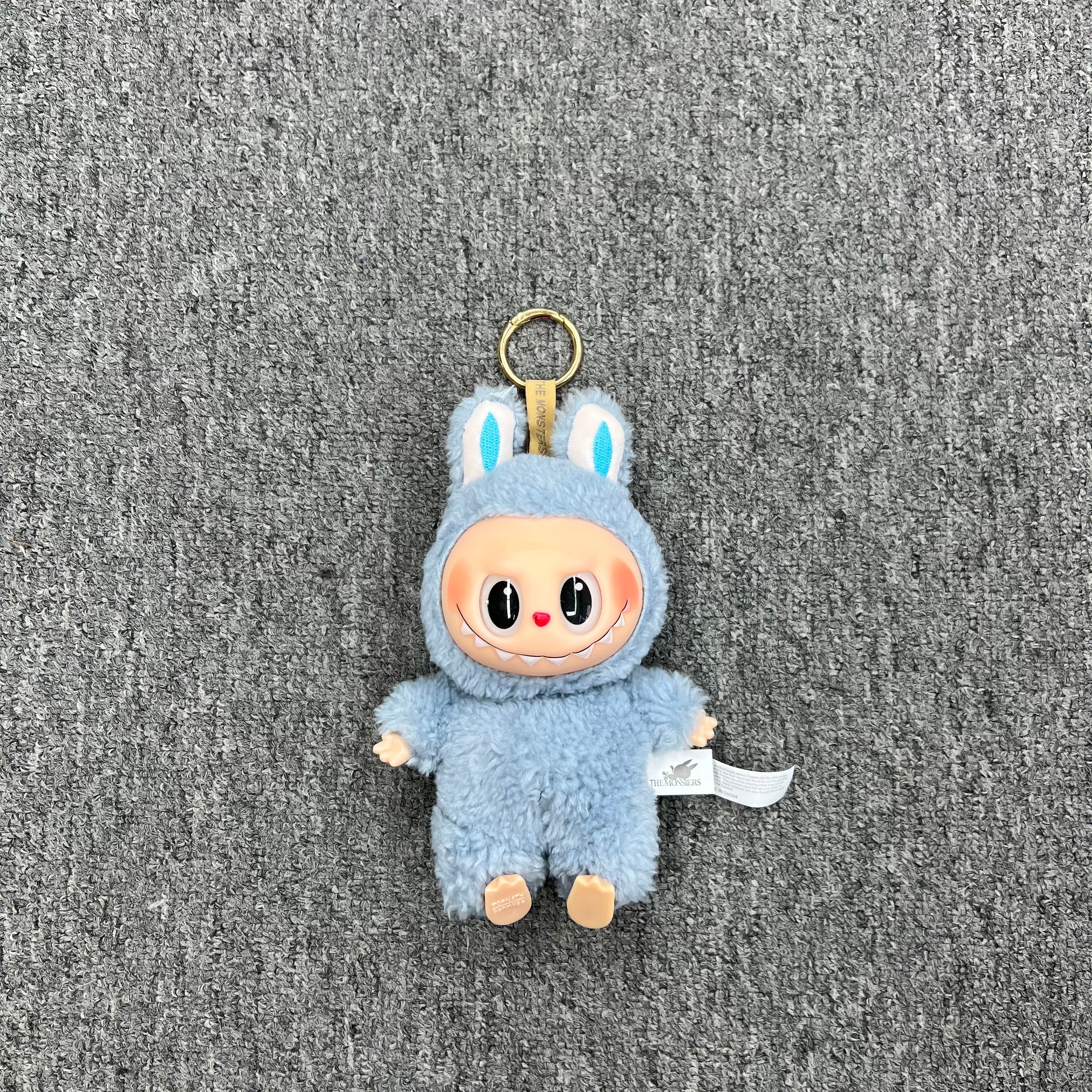 The eco-wool labubu keychain Cute high quality V1V2V3 labubu plush toys - Janefur