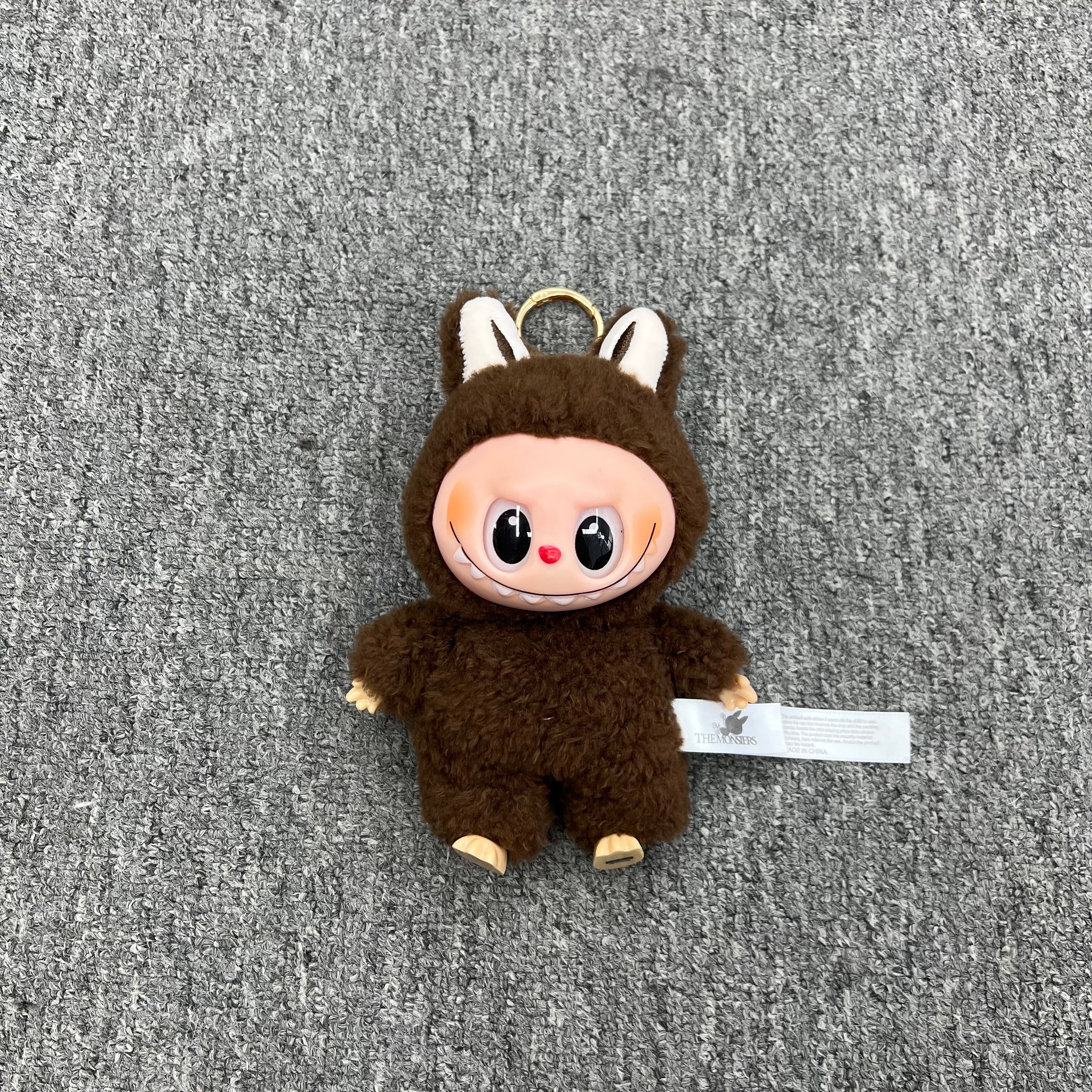The eco-wool labubu keychain Cute high quality V1V2V3 labubu plush toys - Janefur
