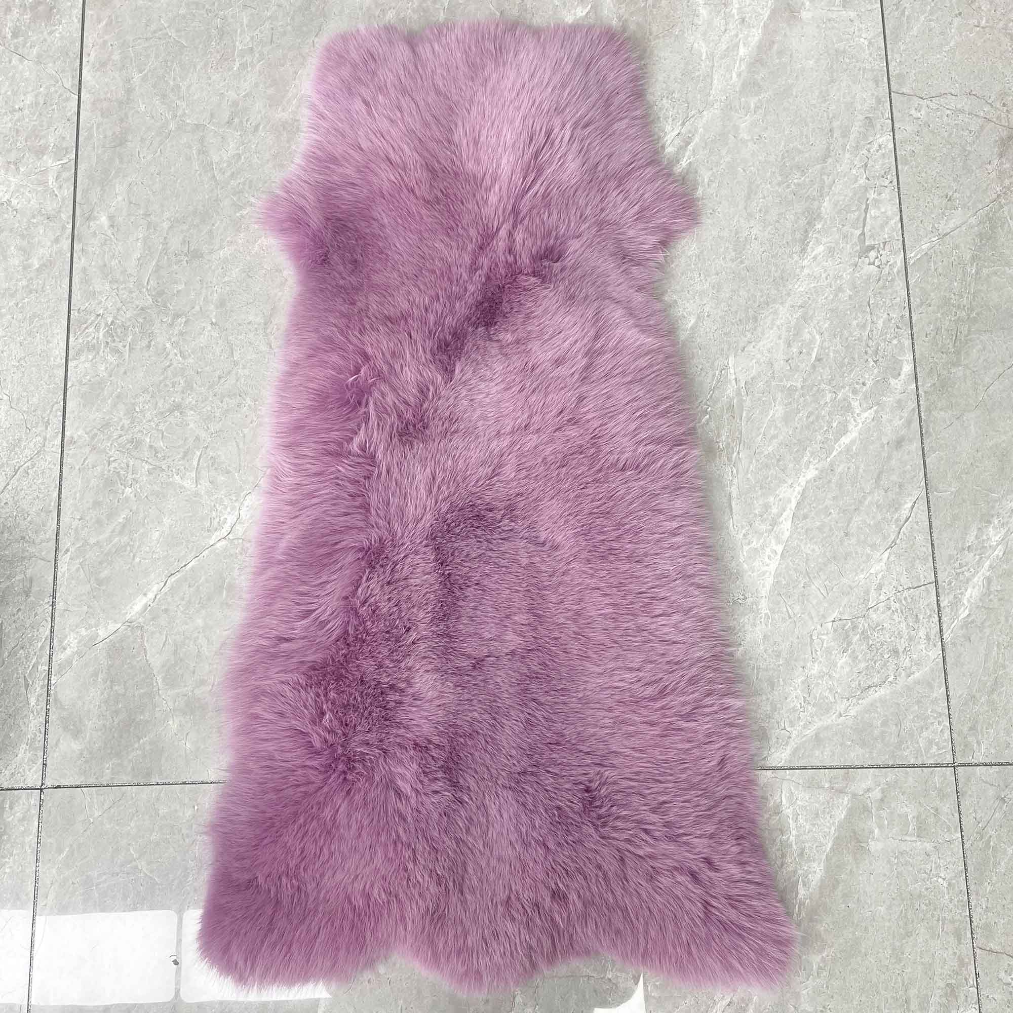 Factory Wholesale Solid Color Womens Fox Fur Thick Coat with Hood - Janefur