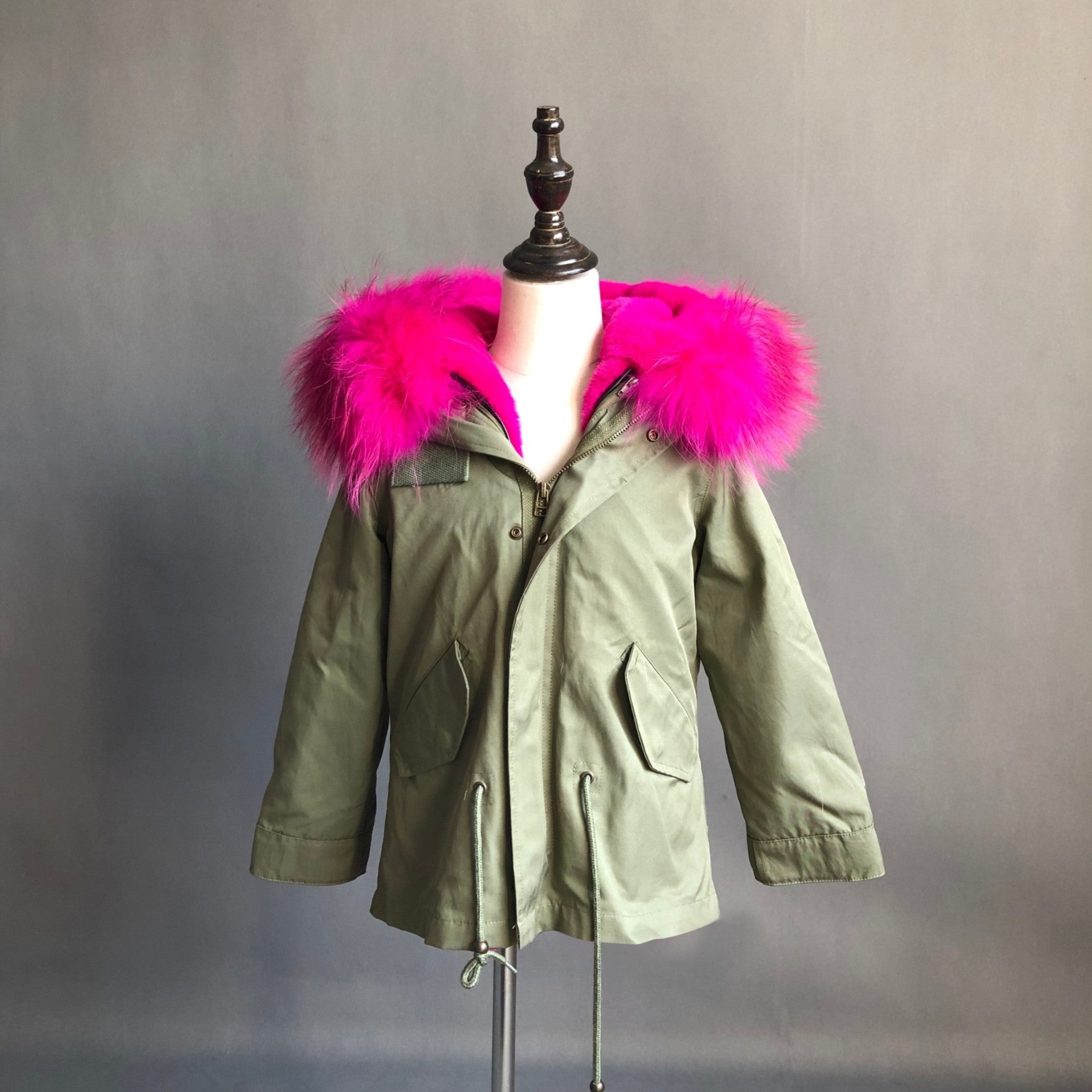 Kid's Windproof and Warm Trendy Parka - Janefur