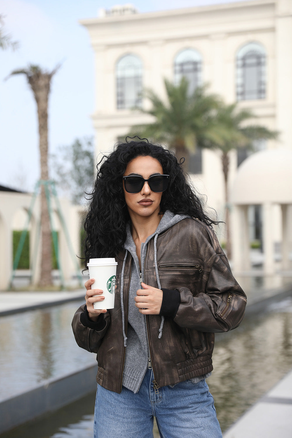 Janefur Wholesale New Arrival Motorcycle Style Short Coat Fashion Trend Leather Jacket - Janefur