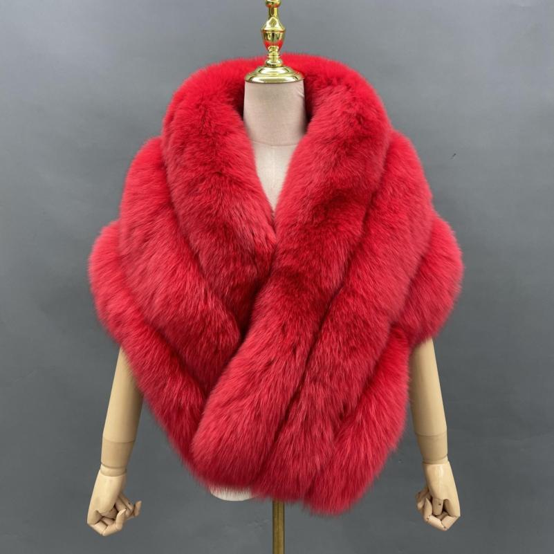 Three-Section Horizontal Stripe Cape - Janefur