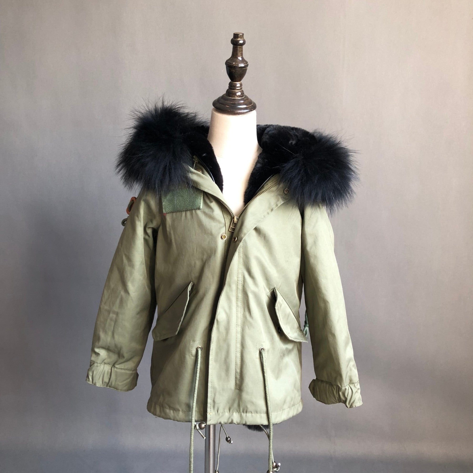 Kid's Windproof and Warm Trendy Parka - Janefur