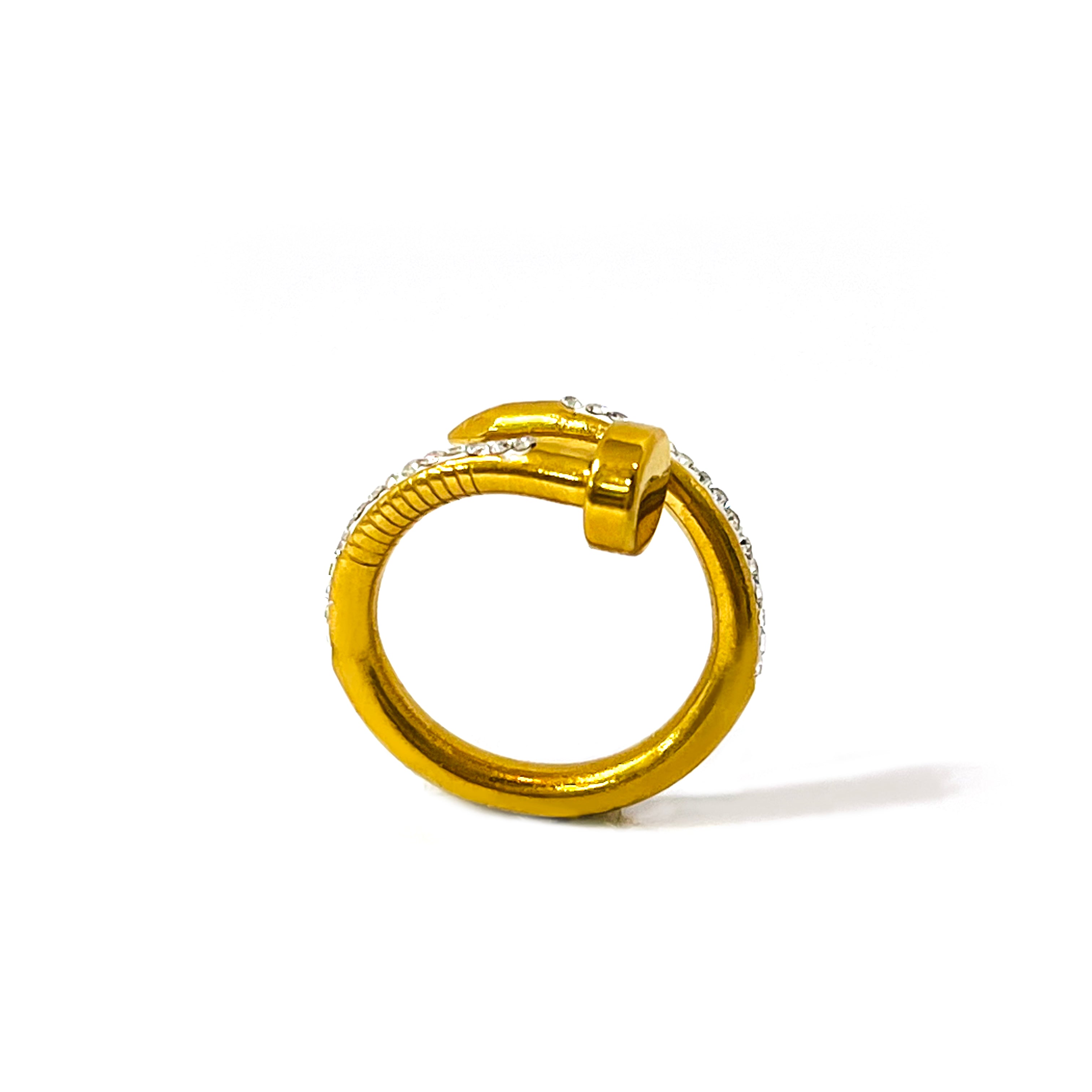 Fashion New Nail Ring Couple Ring - Janefur