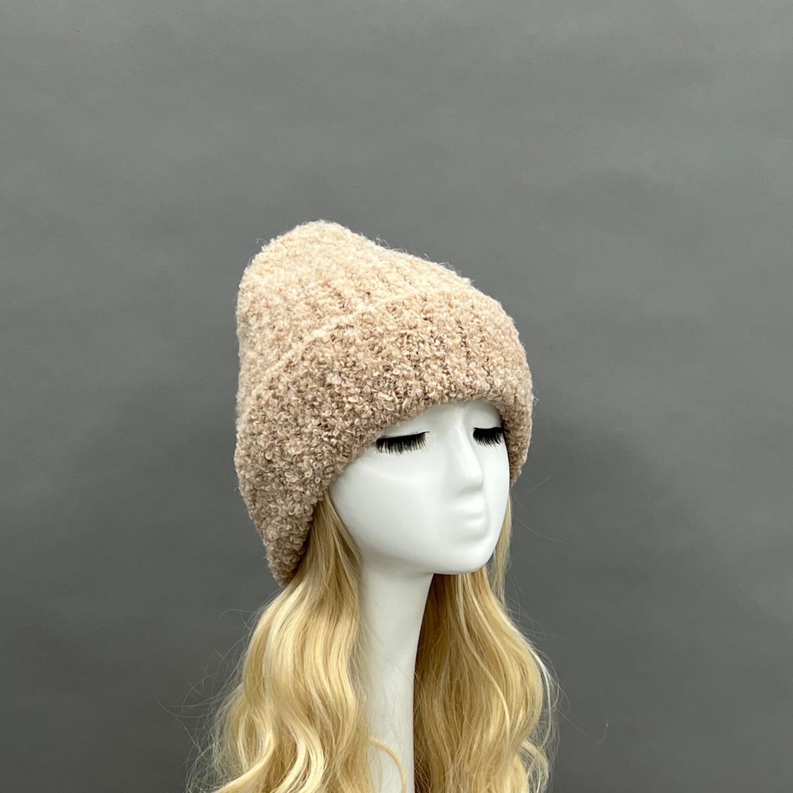 Women's Circle Fleece Casual Hat - Janefur