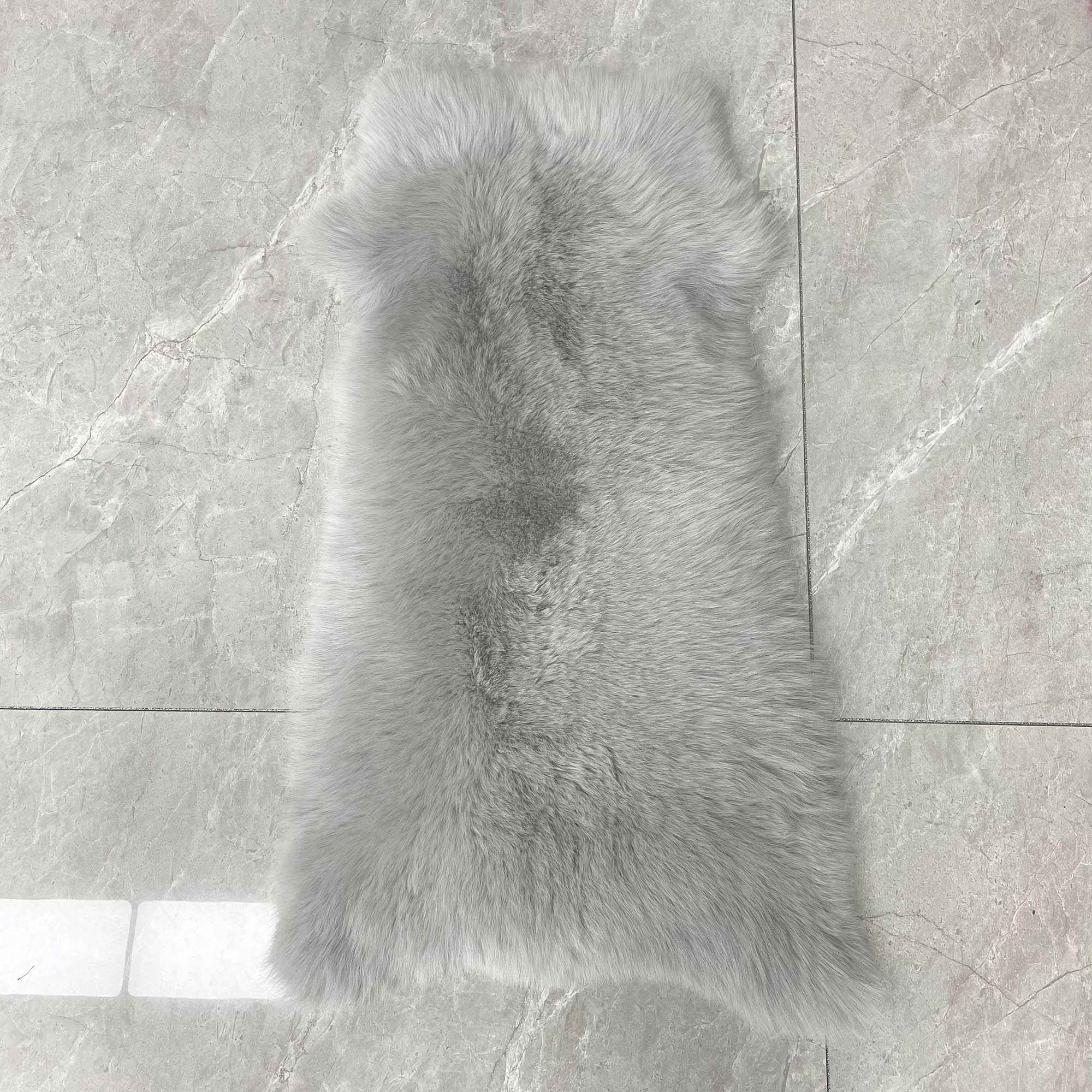 Factory Wholesale Solid Color Womens Fox Fur Thick Coat with Hood - Janefur