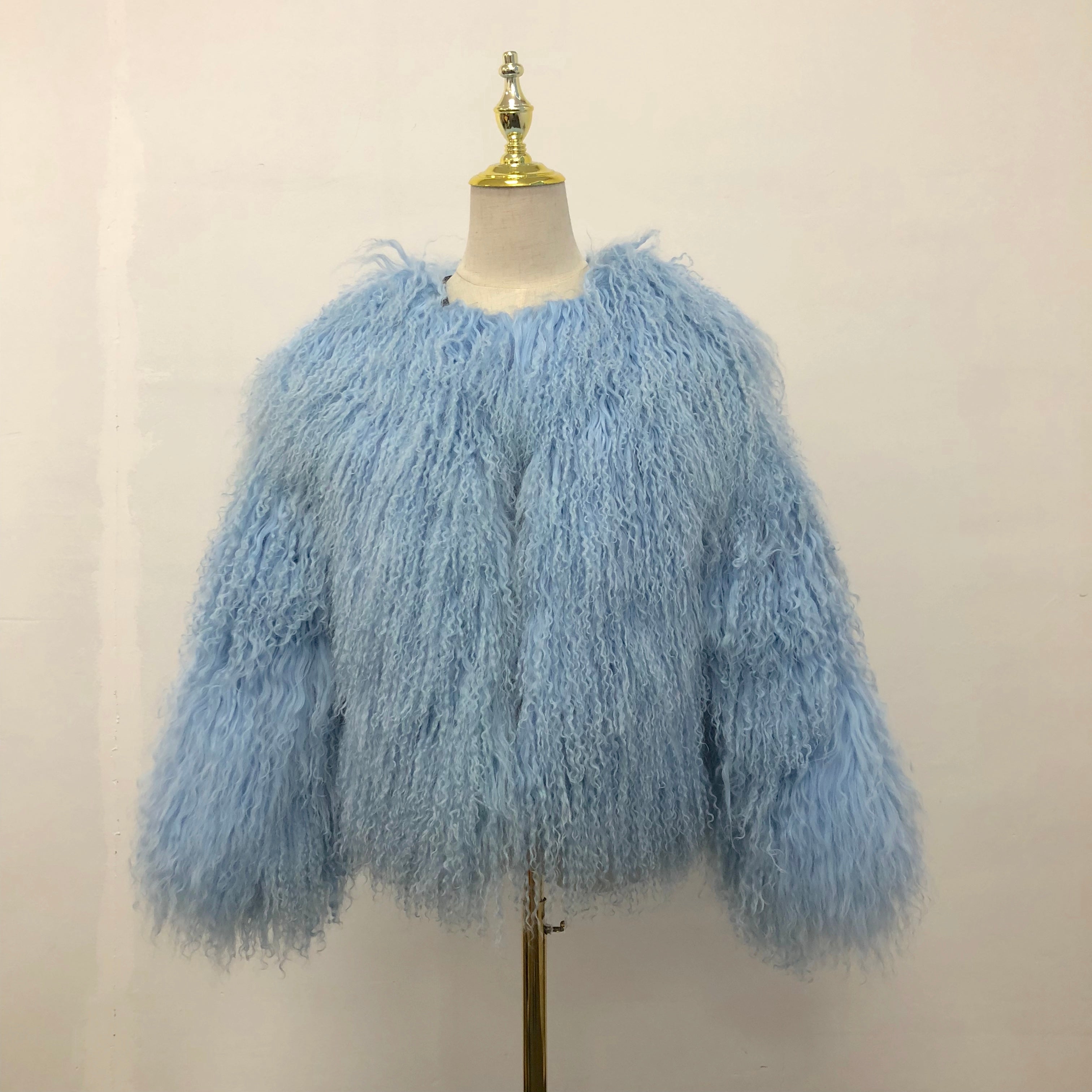 Solid color Beach wool trend short for women - Janefur