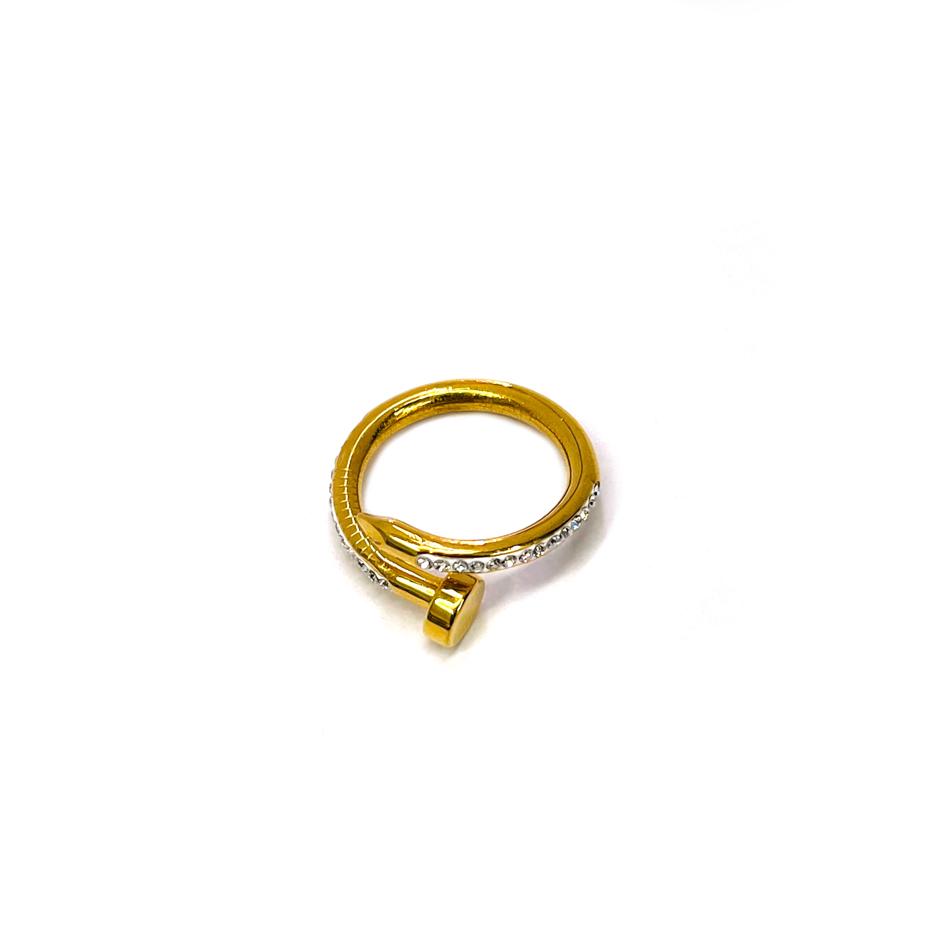 Fashion New Nail Ring Couple Ring - Janefur