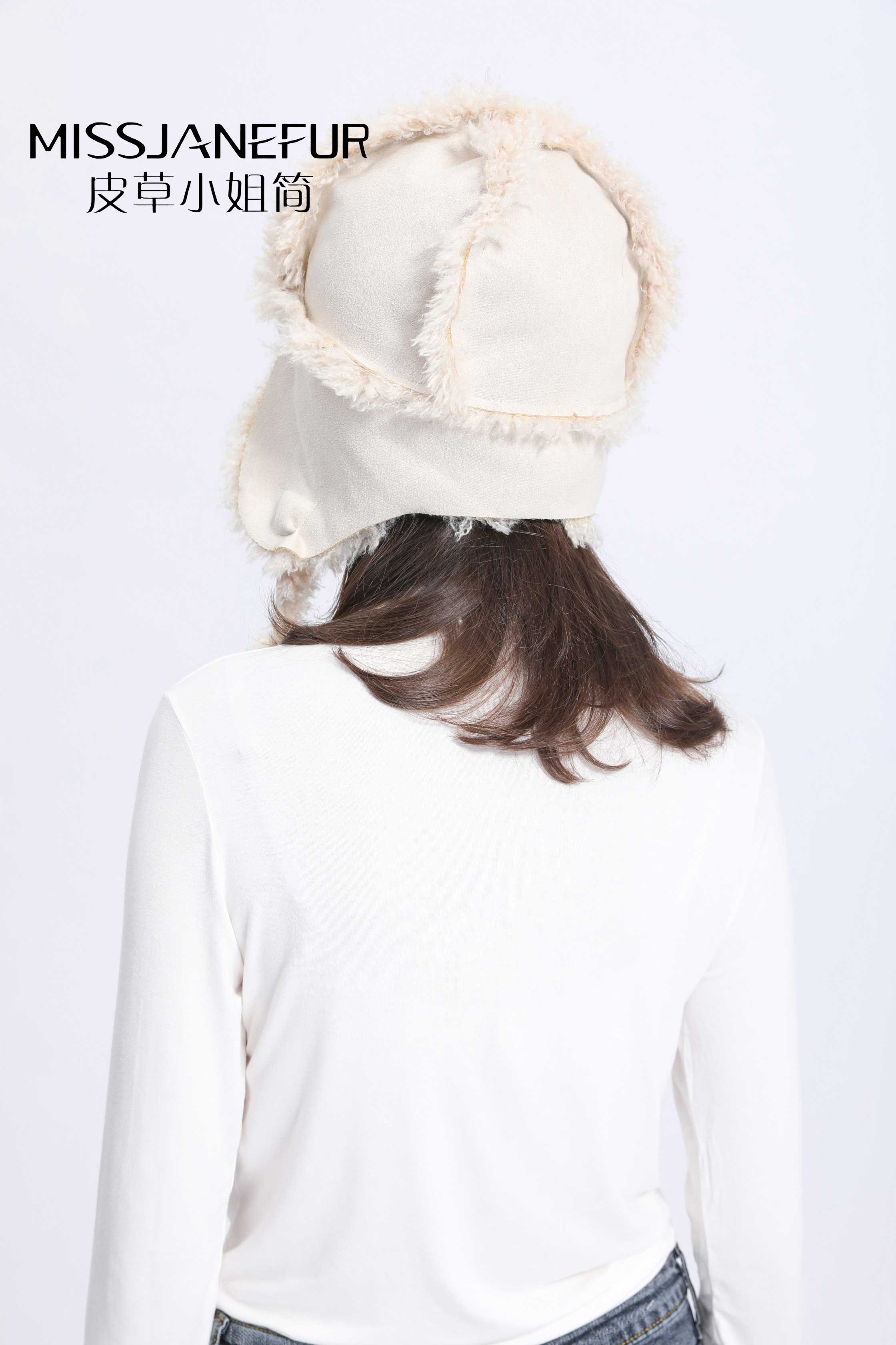Missjanefur Faux Lamb Fur Skull Caps - Janefur
