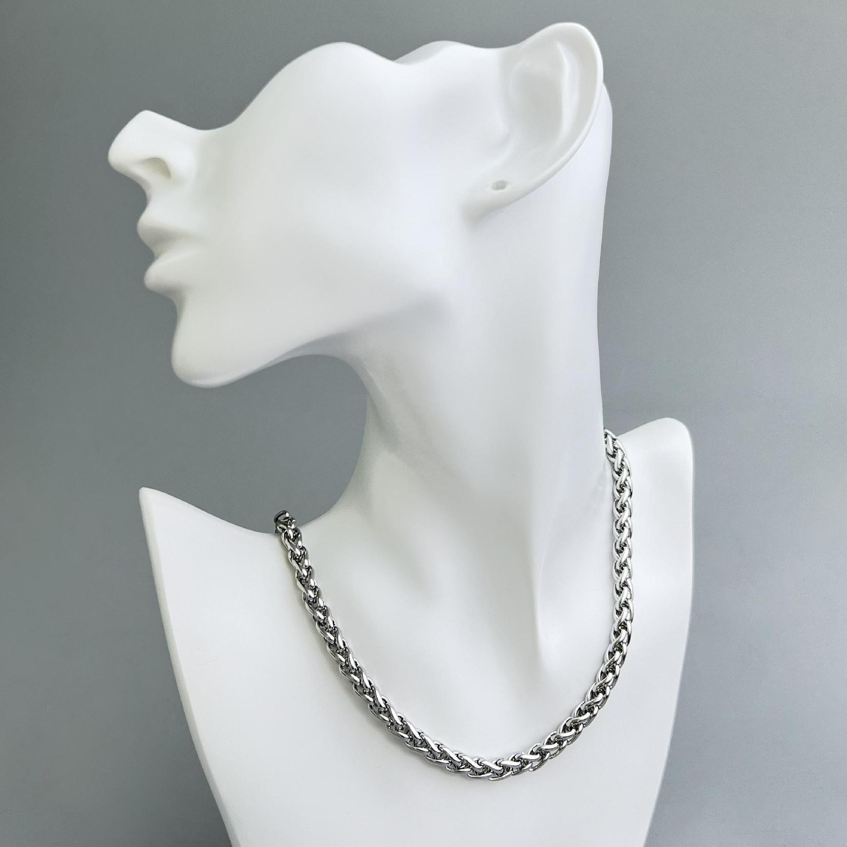 Euro-American Cuban Necklace with Whip Chain Trendy Hip-Hop Style Bracelet Versatile Accessories - Janefur